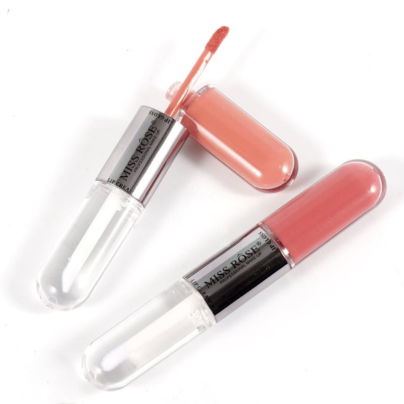 Miss Rose Lip Gloss and Oil 2 in 1 - Luxurious Hydration and Shine - MAT Beauty