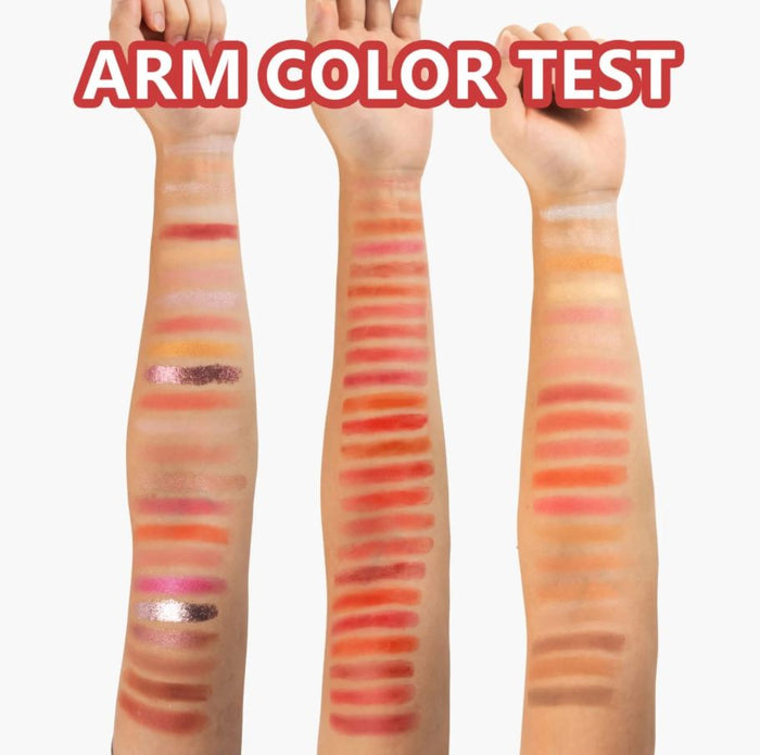 5-in-1 Makeup Palette - URATM Beauty Fashion Eyeshadow, Lip Gloss, Highlighter, Blush, Contour Book - MAT Beauty