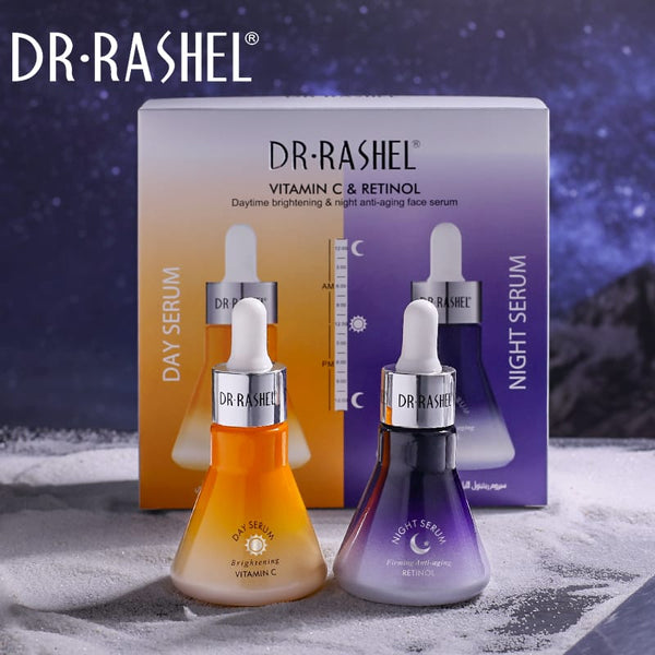 Dr Rashel Vitamin C Retinol Serum for Day and Night Skincare - MAT Beauty