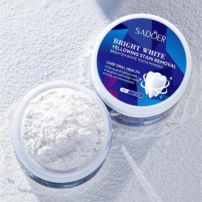 Sadoer Tooth Cleaning Powder 50g for Bright White Oral Cavity - MAT Beauty