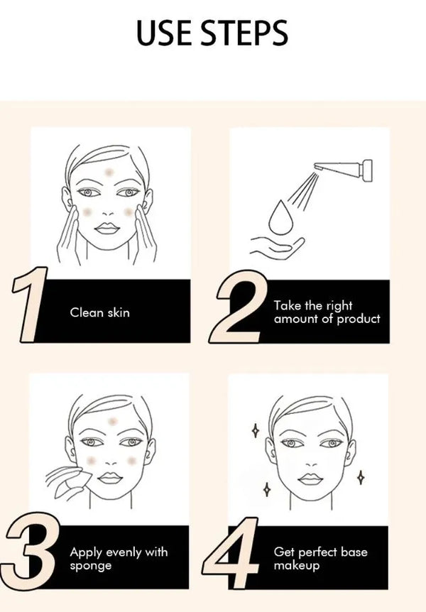 HEVAN BB Cream Fair Shade Magic Cream 120ml for A & Y Skin Tone Off-White - MAT Beauty