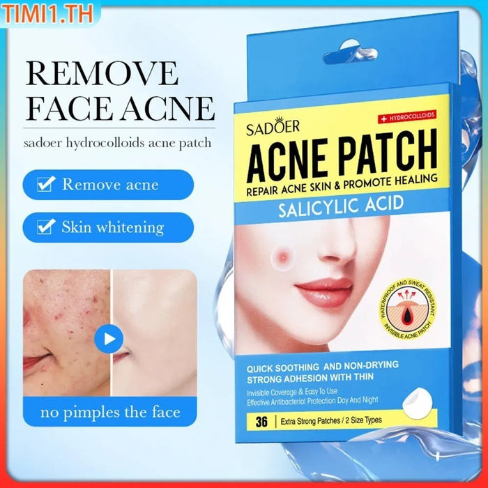 Sadoer Salicylic Acid Acne Patch for Invisible Pimple Repair and Clearer Skin - MAT Beauty