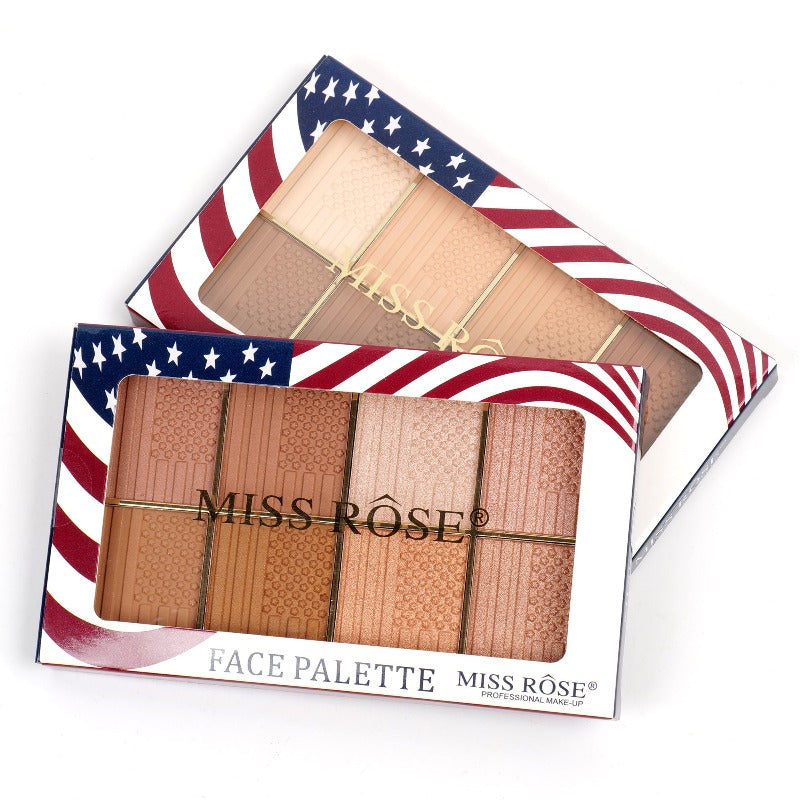 Miss Rose Contour Kit for Effortless Makeup Definition and Versatile Contouring - MAT Beauty