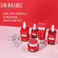 DR RASHEL AHA BHA Skin Care Set - Pack of 11 Miracle Renewal Facial Care Kit - MAT Beauty