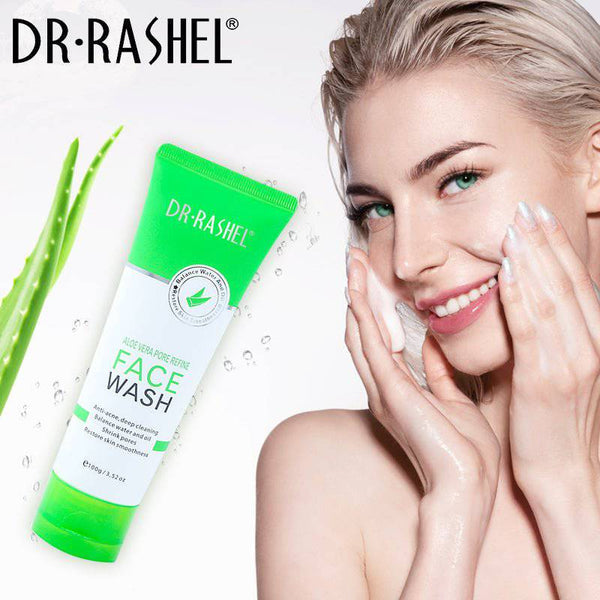 DR RASHEL Aloe Vera Pore Refine Face Wash 100g - Purify and Refresh Your Skin - MAT Beauty