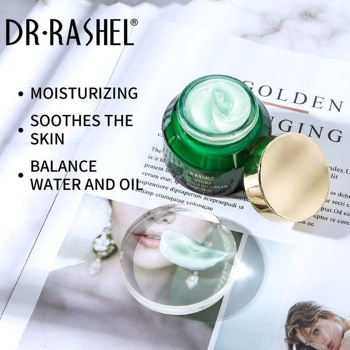 DR RASHEL Green Tea Face Cream for Moisture and Nourishment - 50g - MAT Beauty