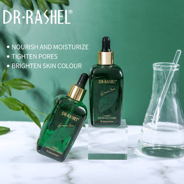 DR RASHEL Green Tea Toner - Purify and Softening Facial Toner 100ml - MAT Beauty