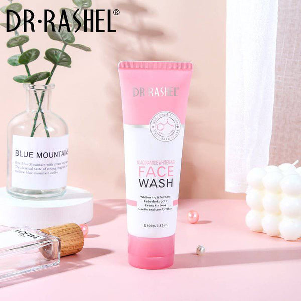 DR RASHEL Niacinamide Face Wash for Whitening and Fade Dark Spots 100g - MAT Beauty