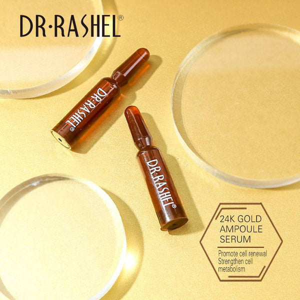 DR RASHEL 24K Gold Serum - Skin Care Ampoule Face Serum 2ml x 7pcs - MAT Beauty