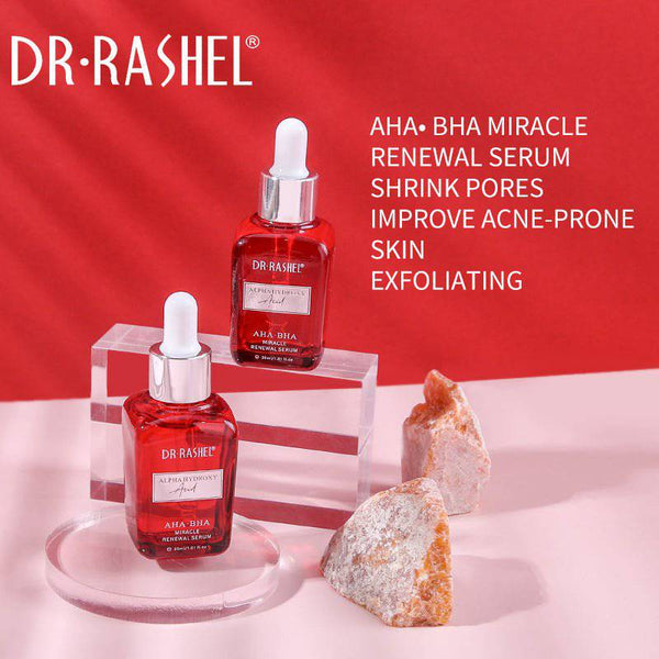 DR RASHEL AHA BHA Face Serum 30ml for Rejuvenation and Skin Renewal - MAT Beauty