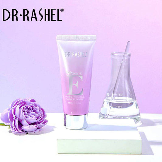 DR RASHEL Hydrating Face Wash with Vitamin E - Purifying Facial Cleanser 80ml - MAT Beauty