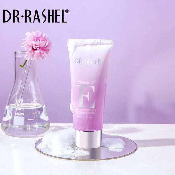 DR RASHEL Hydrating Face Wash with Vitamin E - Purifying Facial Cleanser 80ml - MAT Beauty