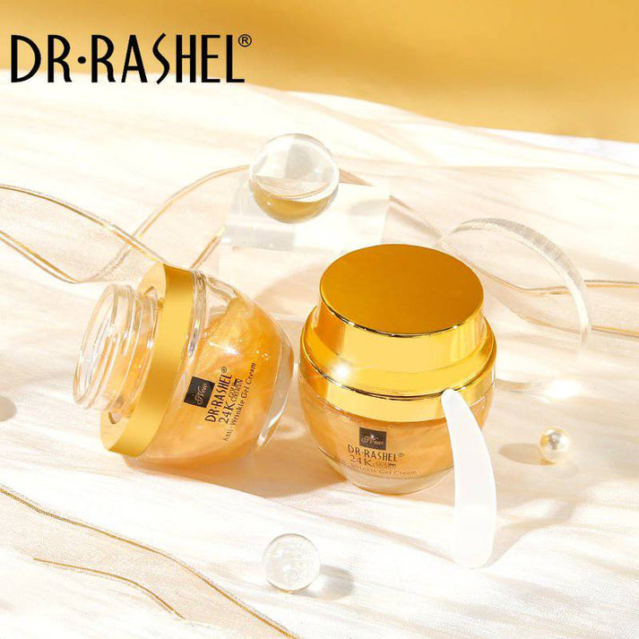 Dr Rashel 24K Gold Anti-Wrinkle Cream - 50ml Collagen Youthful Gel Cream - MAT Beauty
