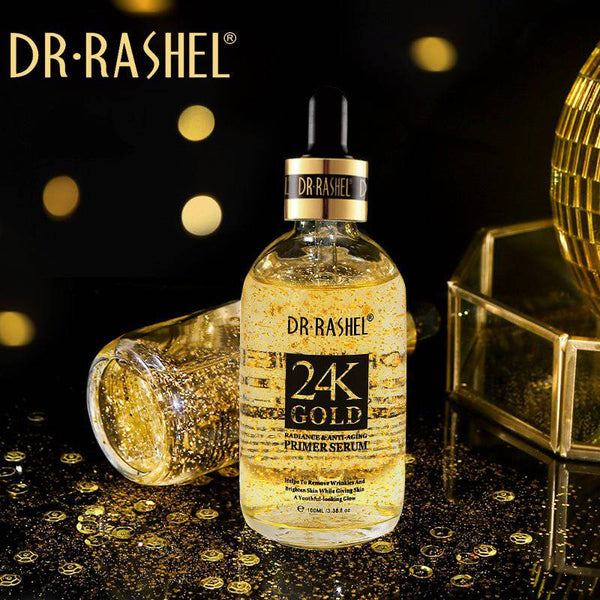 Dr Rashel 24K Gold Serum - Radiance & Anti-Aging Primer Serum 100ml - MAT Beauty