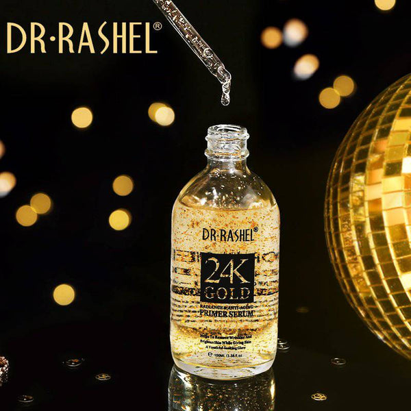 Dr Rashel 24K Gold Serum - Radiance & Anti-Aging Primer Serum 100ml - MAT Beauty