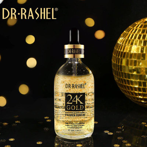 Dr Rashel 24K Gold Serum - Radiance & Anti-Aging Primer Serum 100ml - MAT Beauty