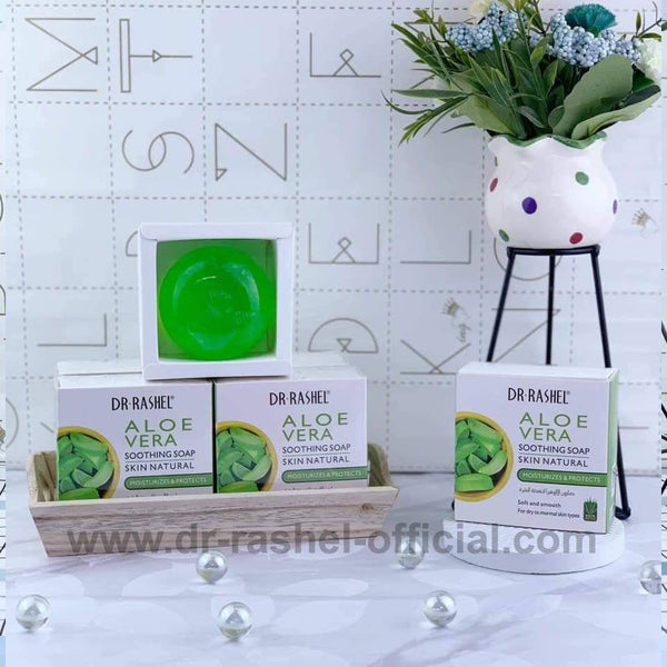 Dr Rashel Aloe Vera Soap - Soothing Natural Skin Cleanser 100g - MAT Beauty