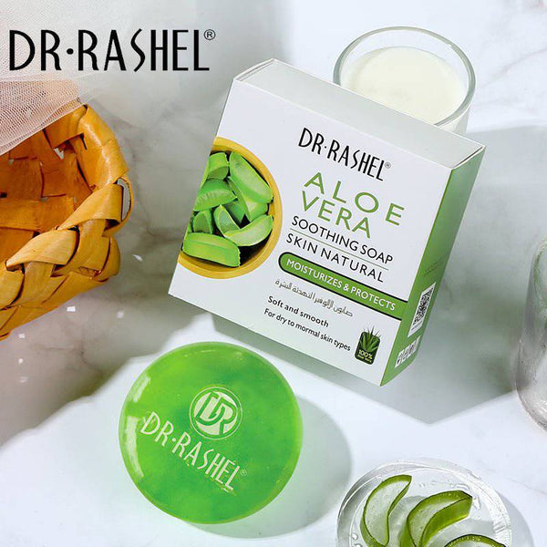 Dr Rashel Aloe Vera Soap - Soothing Natural Skin Cleanser 100g - MAT Beauty