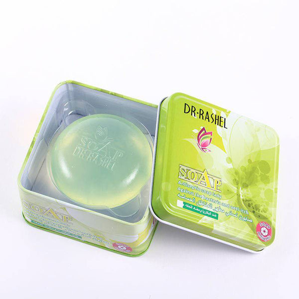Dr Rashel Antiseptic Soap for Body and Private Parts - Anti Bacteria & Anti Itch for Girls & Women - 100gms - MAT Beauty