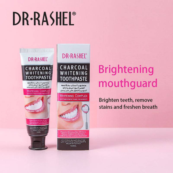 Dr Rashel Charcoal Toothpaste for Whitening and Fresh Breath - MAT Beauty