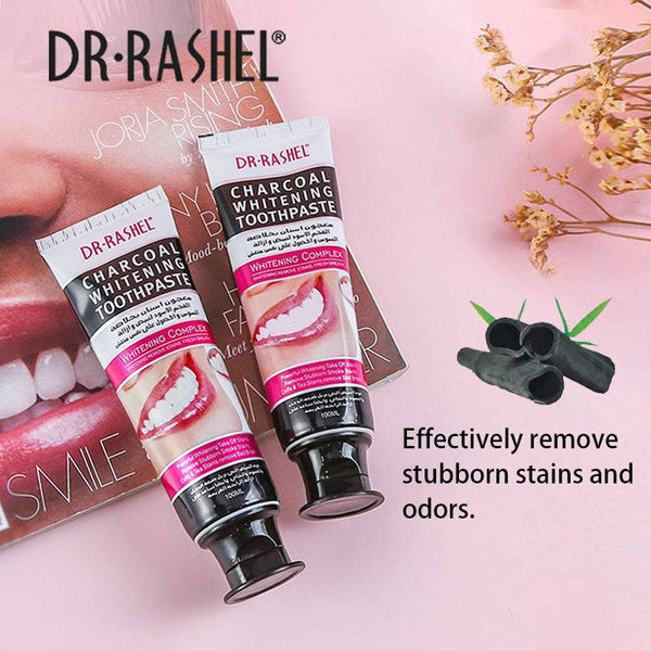 Dr Rashel Charcoal Toothpaste for Whitening and Fresh Breath - MAT Beauty