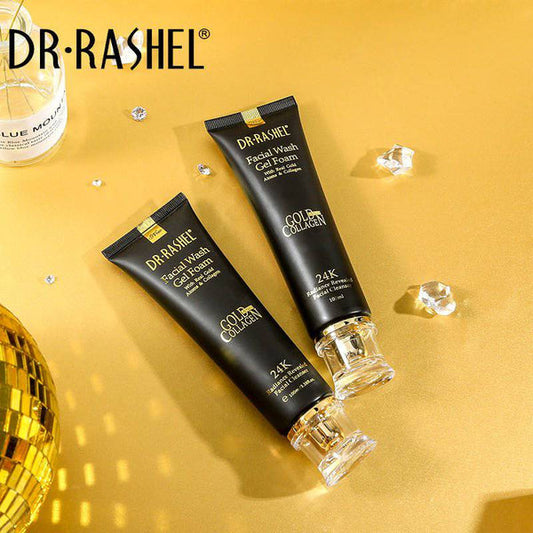 Dr Rashel Gold Collagen Facial Wash Gel Foam with Real Gold Atoms - MAT Beauty