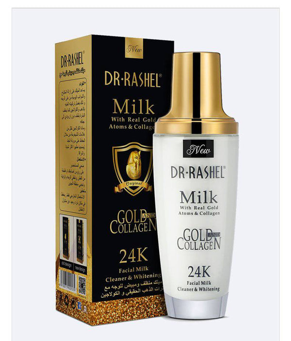 Dr Rashel Gold Collagen Facial Cleanser with Real Gold Atoms & 24K Whitening Milk - MAT Beauty