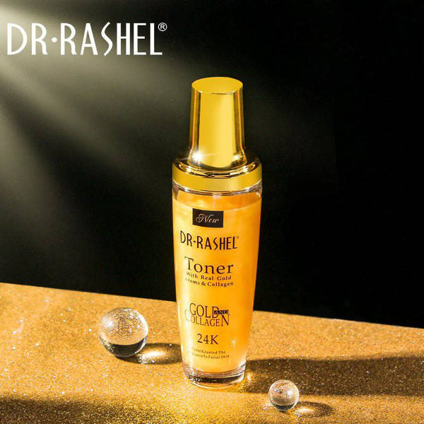 Dr Rashel 24K Gold Collagen Toner with Real Gold Atoms for Radiant Facial Skin - MAT Beauty