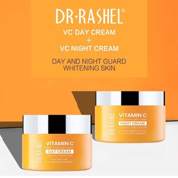 Dr Rashel Vitamin C Cream Set - Pack of 2 Day & Night Cream - MAT Beauty