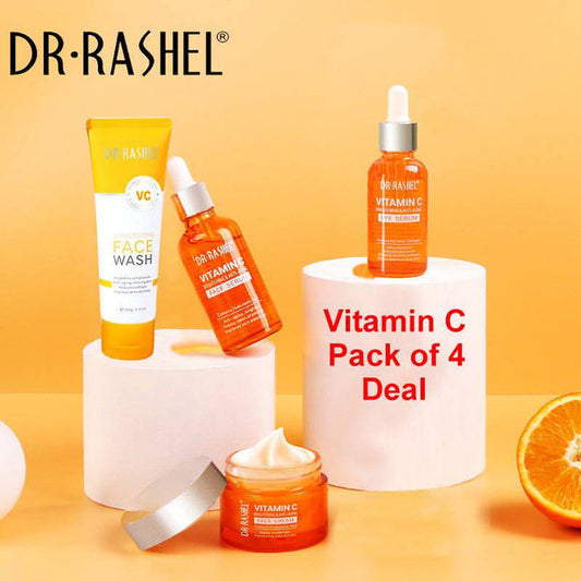 Dr Rashel Vitamin C Face Wash - Pack of 4 Promotional Deal - MAT Beauty