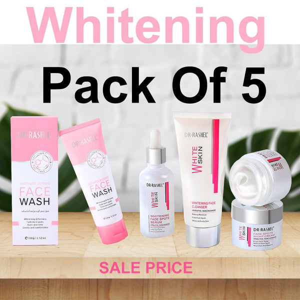 Dr Rashel Whitening Solution Pack of 5 for Radiant Skin - MAT Beauty