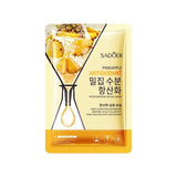 Sadoer Pineapple Moisturizing Facial Mask Sheet - Antioxidant Benefits for Glowing Skin - MAT Beauty