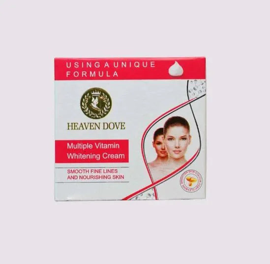 Heaven Dove Glowing Cream 180g - Multiple Vitamin Formula for Radiant Skin - MAT Beauty