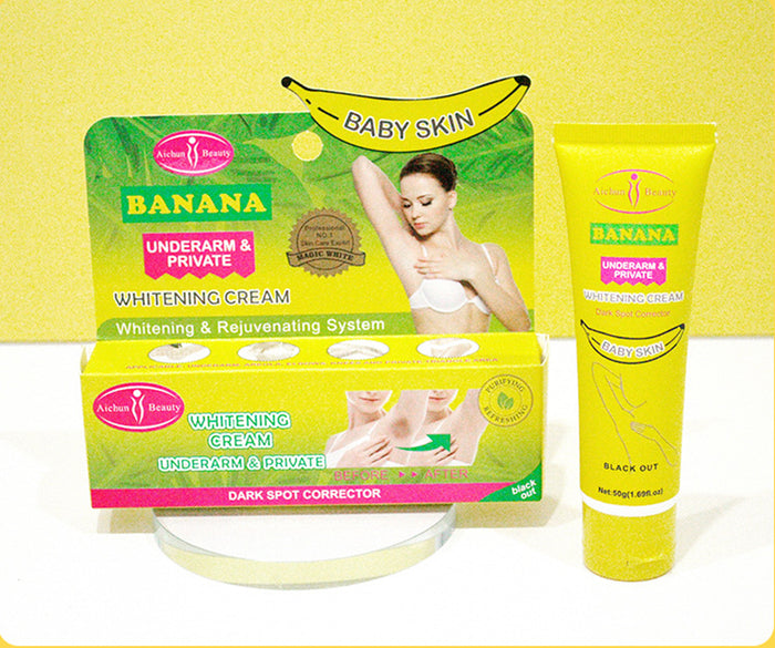 AICHUN BEAUTY Banana Underarm Glowing Cream for Radiant Skin - Ideal for Private Parts - MAT Beauty