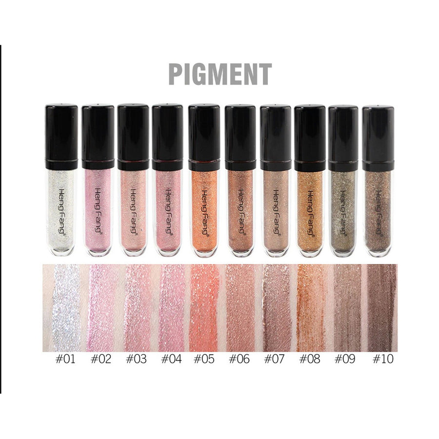 10pcs Heng Fang Diamond Glitter Eyeshadow Kit for Stunning Eye Looks - MAT Beauty