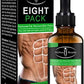 Aichun Beauty Eight Pack Abdominal Oil for Weight Loss - Strong Belly Burning Muscle Fat Remover and Skin Renewal Slimming Oil for Men - MAT Beauty