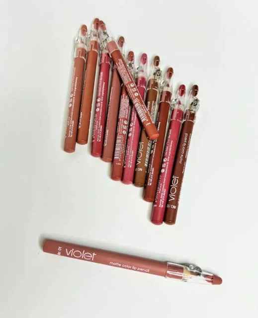 Flormar Matte Lipstick Pencil Set – Pack of 12 Shades