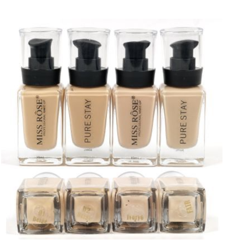 Miss Rose Foundation for Flawless Skin - Long-Lasting Coverage - MAT Beauty