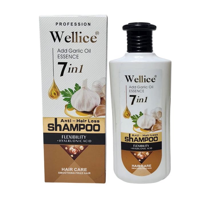 Wellice 7 in 1 Anti-Hair Loss Shampoo with Hyaluronic Acid & Soothing Care - MAT Beauty
