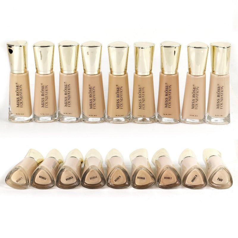 Missrose Liquid Foundation - Moisturizing Flawless Finish for Radiant Skin - MAT Beauty