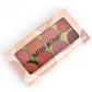 Miss Rose Blusher Palette - 8-Color Blusher for Radiant Cheeks - MAT Beauty