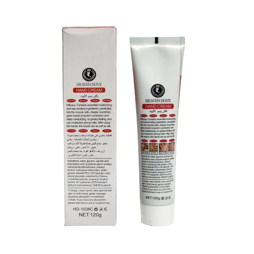 Heaven Dove Pearl Rose Hand Cream - Deep Moisturizing Multi-Care Formula 120g HD - MAT Beauty