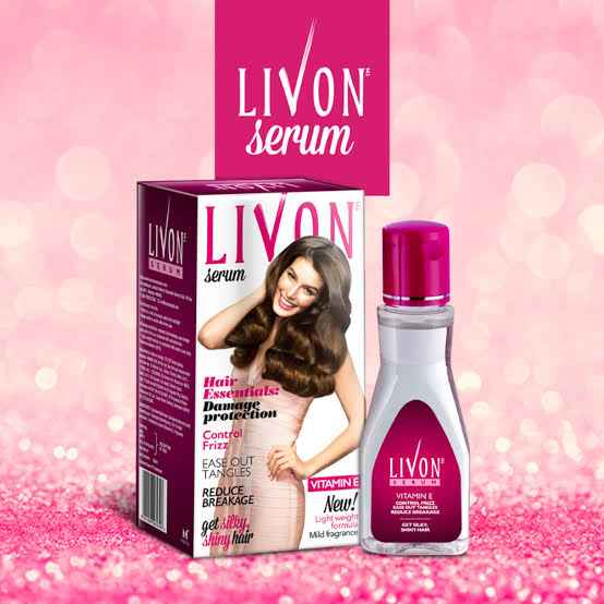 Livon Hair Serum Oil Hair Essential And Damaged Protection Control Frizz And Ease Out Tangles