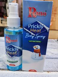 Rano Prickly Heat Spray - 120ml for Soothing Relief