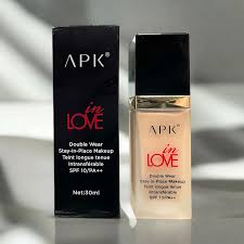 APK in Love Double SPF Foundation 10/PA+++ – 30ml Wear Stay in Place Makeup - MAT Beauty