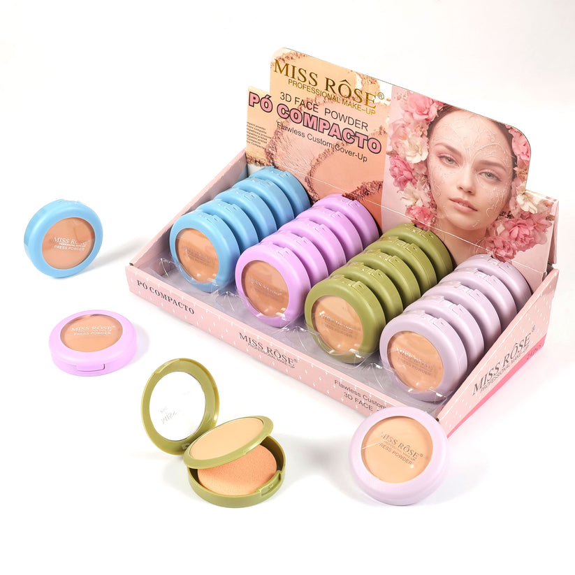 Miss Rose 3D Face Powder for Flawless, Radiant Skin - MAT Beauty
