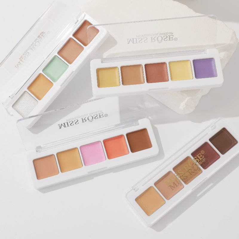 Missrose Conceal Palette 5 Color - All-Round Coverage for Flawless Skin - MAT Beauty