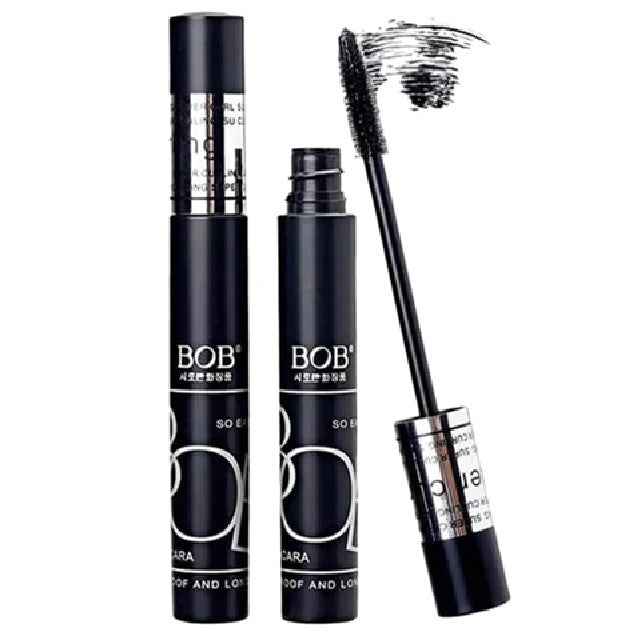 BOB Super Curl Mascara – Waterproof, Black Volume Texture, Long-Lasting