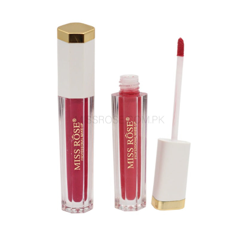 Miss Rose Matte Lip Gloss - Super Lasting Formula for All-Day Wear - MAT Beauty