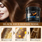 SADOER Black Rice Hair Mask 500gm for Smooth Repairing Hair - MAT Beauty